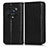 Custodia Portafoglio In Pelle Cover con Supporto C03X per Huawei Honor Magic4 Pro 5G Nero