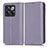 Custodia Portafoglio In Pelle Cover con Supporto C03X per OnePlus 10T 5G Viola