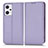 Custodia Portafoglio In Pelle Cover con Supporto C03X per Oppo Reno7 A Viola