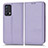 Custodia Portafoglio In Pelle Cover con Supporto C03X per Realme GT Master 5G Viola