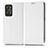 Custodia Portafoglio In Pelle Cover con Supporto C03X per Realme GT Neo 3T 5G Bianco