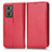 Custodia Portafoglio In Pelle Cover con Supporto C03X per Realme GT Neo2 5G Rosso