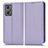 Custodia Portafoglio In Pelle Cover con Supporto C03X per Realme GT Neo2 5G Viola