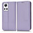 Custodia Portafoglio In Pelle Cover con Supporto C03X per Realme GT Neo3 5G Viola