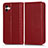 Custodia Portafoglio In Pelle Cover con Supporto C03X per Samsung Galaxy A04 4G Rosso