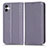 Custodia Portafoglio In Pelle Cover con Supporto C03X per Samsung Galaxy A04 4G Viola