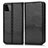 Custodia Portafoglio In Pelle Cover con Supporto C03X per Samsung Galaxy A22s 5G Nero