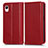 Custodia Portafoglio In Pelle Cover con Supporto C03X per Samsung Galaxy A23s Rosso