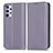 Custodia Portafoglio In Pelle Cover con Supporto C03X per Samsung Galaxy A32 4G Viola