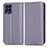 Custodia Portafoglio In Pelle Cover con Supporto C03X per Samsung Galaxy M53 5G Viola