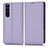 Custodia Portafoglio In Pelle Cover con Supporto C03X per Sony Xperia 1 III