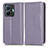 Custodia Portafoglio In Pelle Cover con Supporto C03X per Vivo iQOO Z6 Pro 5G Viola