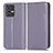 Custodia Portafoglio In Pelle Cover con Supporto C03X per Vivo V23 5G Viola