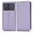 Custodia Portafoglio In Pelle Cover con Supporto C03X per Vivo X Note Viola