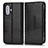 Custodia Portafoglio In Pelle Cover con Supporto C03X per Xiaomi Poco F3 GT 5G Nero