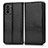 Custodia Portafoglio In Pelle Cover con Supporto C03X per Xiaomi Poco M5S Nero