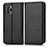 Custodia Portafoglio In Pelle Cover con Supporto C03X per Xiaomi Poco X3 GT 5G Nero