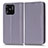 Custodia Portafoglio In Pelle Cover con Supporto C03X per Xiaomi Redmi 10 India Viola