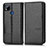 Custodia Portafoglio In Pelle Cover con Supporto C03X per Xiaomi Redmi 10A 4G Nero