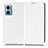 Custodia Portafoglio In Pelle Cover con Supporto C03X per Xiaomi Redmi 11 Prime 5G Bianco