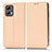 Custodia Portafoglio In Pelle Cover con Supporto C03X per Xiaomi Redmi K50i 5G Oro