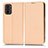 Custodia Portafoglio In Pelle Cover con Supporto C03X per Xiaomi Redmi Note 10S 4G Oro