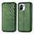 Custodia Portafoglio In Pelle Cover con Supporto C04 per Xiaomi Mi 11 5G Verde