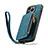 Custodia Portafoglio In Pelle Cover con Supporto C04S per Apple iPhone 13 Pro Max