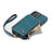 Custodia Portafoglio In Pelle Cover con Supporto C04S per Apple iPhone 14 Pro Max Blu