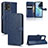 Custodia Portafoglio In Pelle Cover con Supporto C04X per Motorola Moto G72