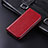 Custodia Portafoglio In Pelle Cover con Supporto C04X per Xiaomi Black Shark 5 Pro 5G Rosso