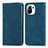 Custodia Portafoglio In Pelle Cover con Supporto C05 per Xiaomi Mi 11 5G Blu