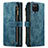 Custodia Portafoglio In Pelle Cover con Supporto C05S per Samsung Galaxy A12 Nacho