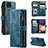 Custodia Portafoglio In Pelle Cover con Supporto C05S per Samsung Galaxy A22s 5G