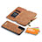 Custodia Portafoglio In Pelle Cover con Supporto C05S per Samsung Galaxy S22 Plus 5G