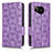 Custodia Portafoglio In Pelle Cover con Supporto C05X per Sharp Aquos Sense7 Plus Viola