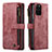 Custodia Portafoglio In Pelle Cover con Supporto C07S per Samsung Galaxy S20 Plus