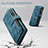 Custodia Portafoglio In Pelle Cover con Supporto C14S per Samsung Galaxy S24 Ultra 5G