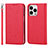 Custodia Portafoglio In Pelle Cover con Supporto D01T per Apple iPhone 13 Pro Max