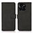 Custodia Portafoglio In Pelle Cover con Supporto D01Y per Huawei Honor X6a Nero