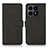 Custodia Portafoglio In Pelle Cover con Supporto D01Y per Huawei Honor X8a 4G Nero