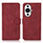 Custodia Portafoglio In Pelle Cover con Supporto D01Y per Huawei Nova 11 Rosso