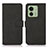 Custodia Portafoglio In Pelle Cover con Supporto D01Y per Motorola Moto Edge (2023) 5G Nero