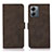 Custodia Portafoglio In Pelle Cover con Supporto D01Y per Motorola Moto G14 Marrone