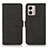 Custodia Portafoglio In Pelle Cover con Supporto D01Y per Motorola Moto G53 5G Nero