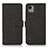 Custodia Portafoglio In Pelle Cover con Supporto D01Y per Nokia C110 Nero