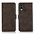 Custodia Portafoglio In Pelle Cover con Supporto D01Y per Nokia C22 Marrone