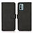 Custodia Portafoglio In Pelle Cover con Supporto D01Y per Nokia G22 Nero