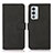 Custodia Portafoglio In Pelle Cover con Supporto D01Y per OnePlus 9RT 5G Nero