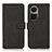 Custodia Portafoglio In Pelle Cover con Supporto D01Y per Oppo Reno10 5G Nero